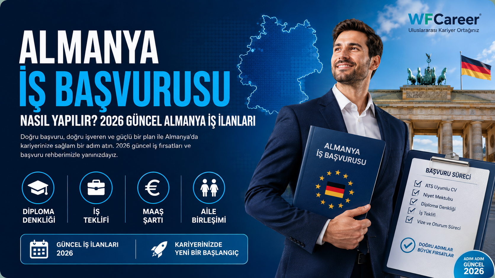 Almanya İş Başvurusu Nasıl Yapılır? 2026 Güncel Almanya İş İlanları