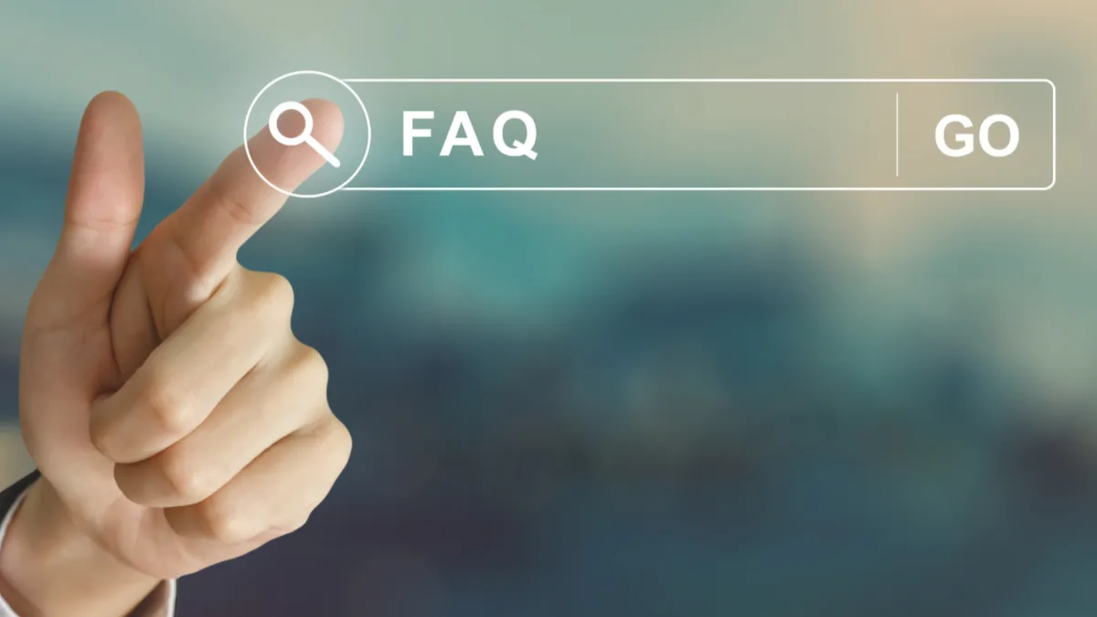 Frequently asked questions about job postings and working processes in Germany